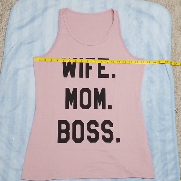 SOLD! Wife*Mom*Boss Tank - Picture 5 of 11
